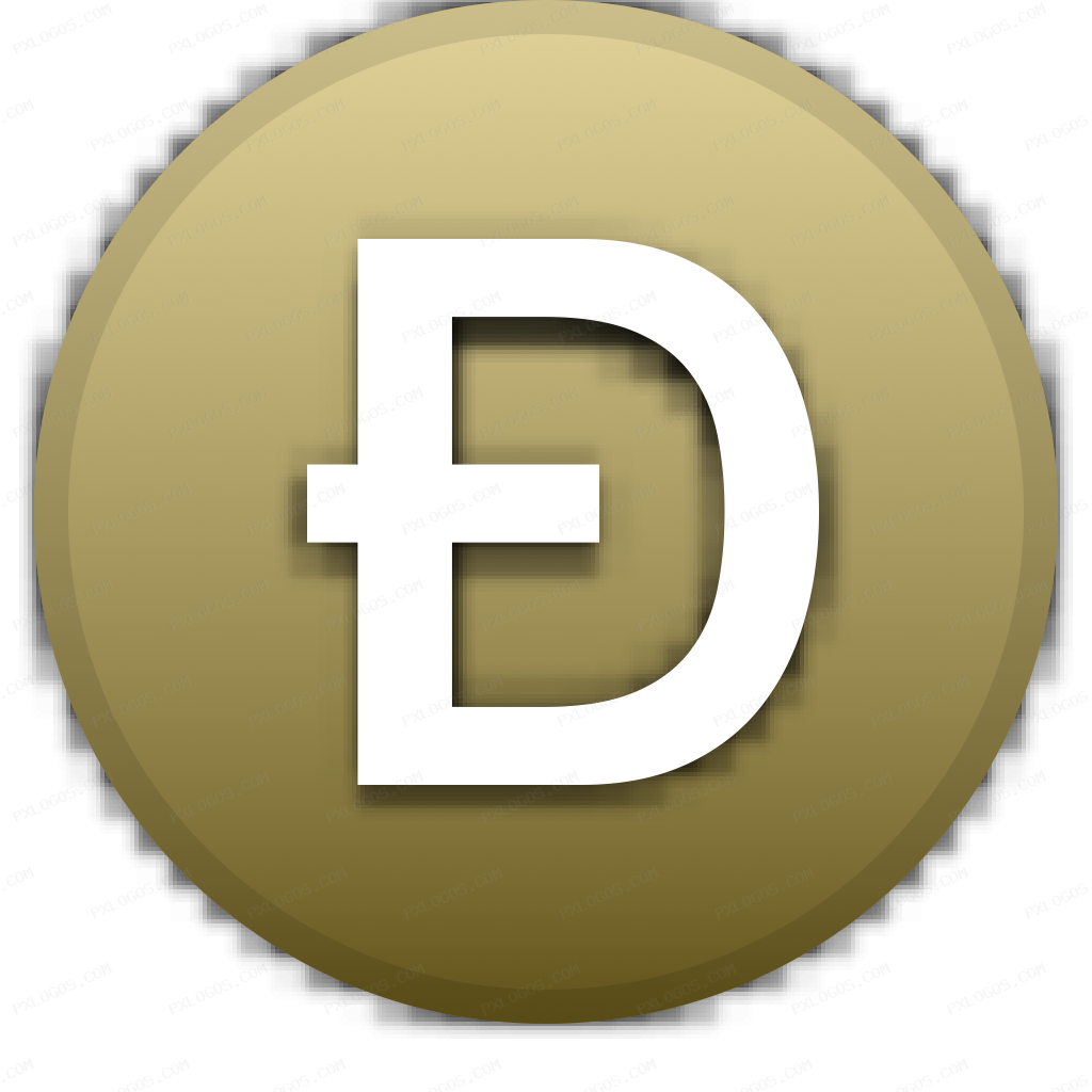 Dogecoin Logo PNG with transparent background