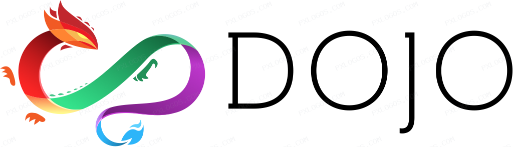 Dojo Wordmark Logo PNG with transparent background