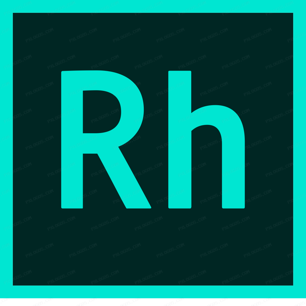Adobe Robohelp Logo PNG with transparent background