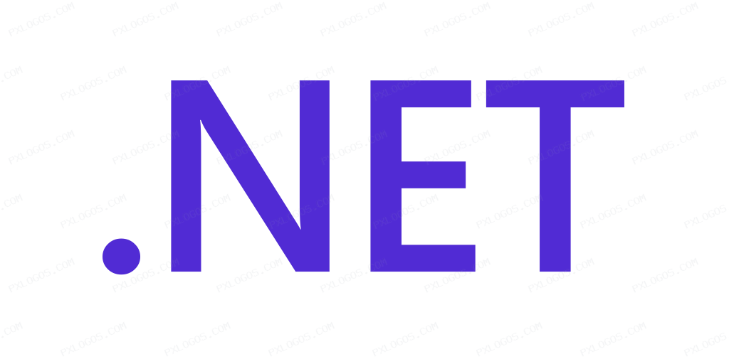 Dotnet Wordmark Logo PNG with transparent background