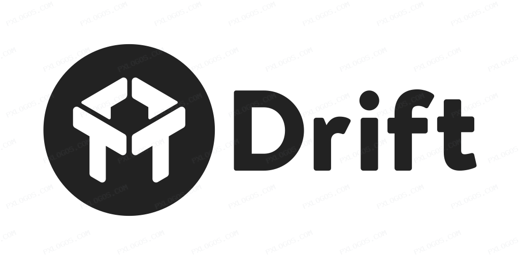 Drift Wordmark Logo PNG with transparent background
