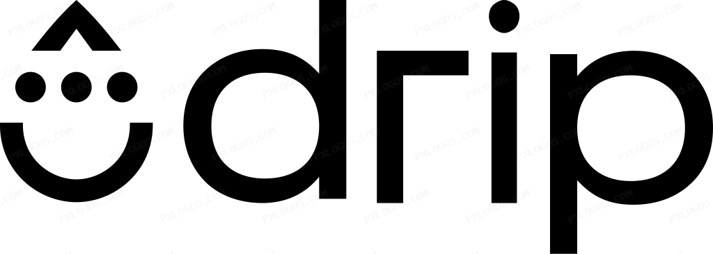 Drip Logo PNG with transparent background