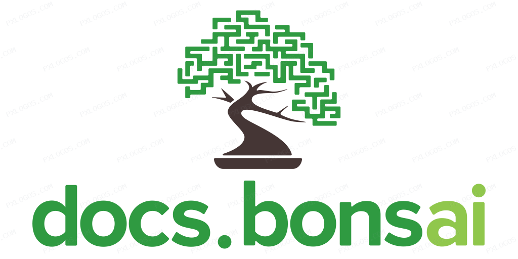 Bons AI Wordmark Logo PNG with transparent background