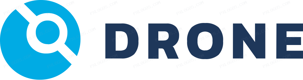 Drone Wordmark Logo PNG with transparent background