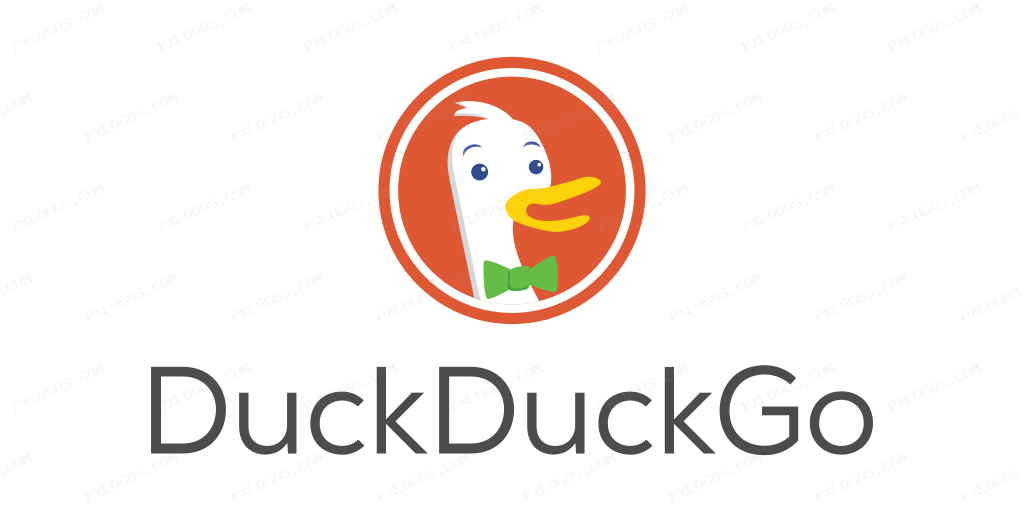 Duckduckgo Wordmark Logo PNG with transparent background