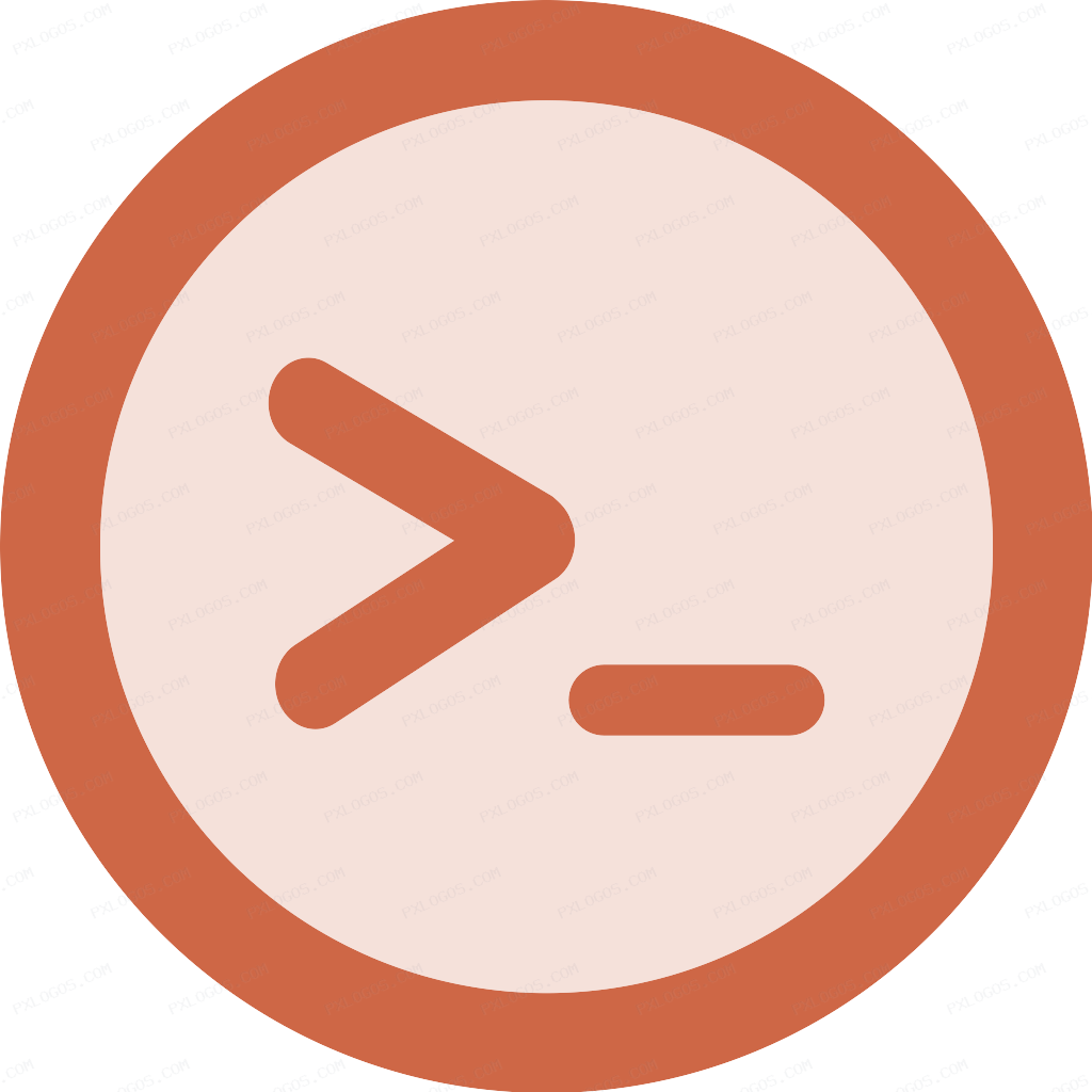 Dumbterm Logo PNG with transparent background