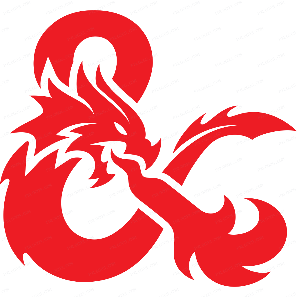 Dungeons And Dragons Logo PNG with transparent background