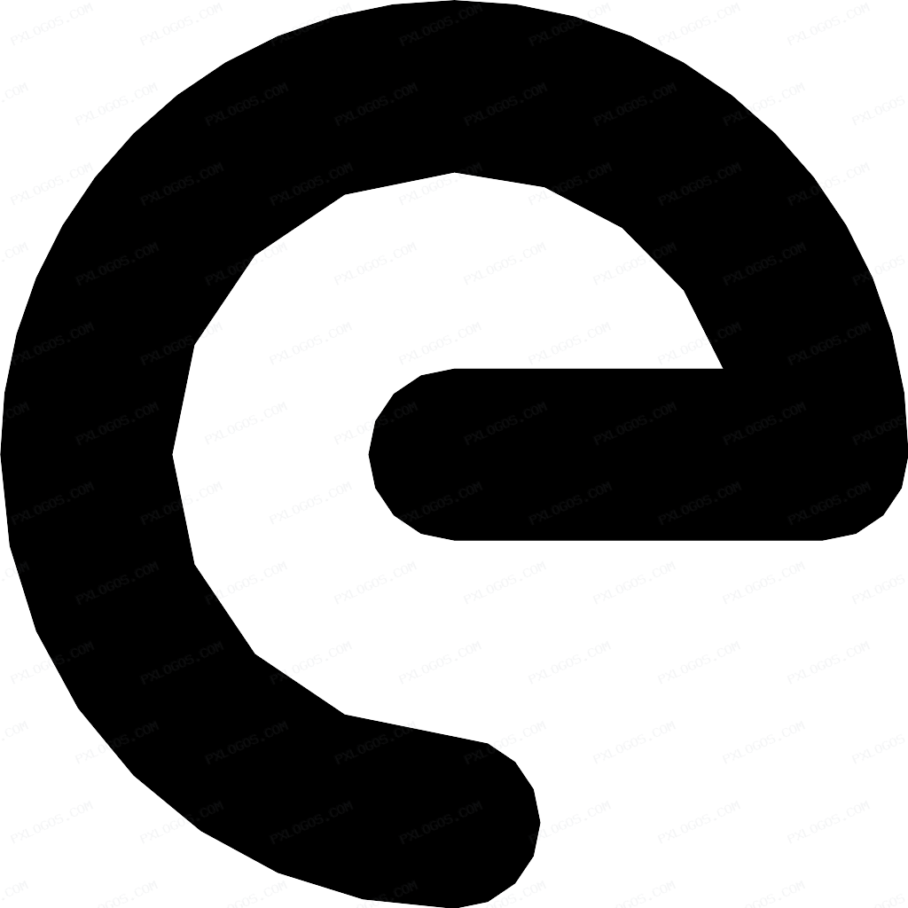 /e/ Logo PNG with transparent background
