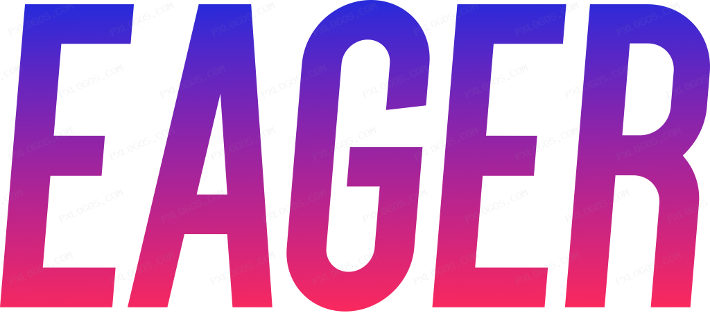 Eager Logo PNG with transparent background