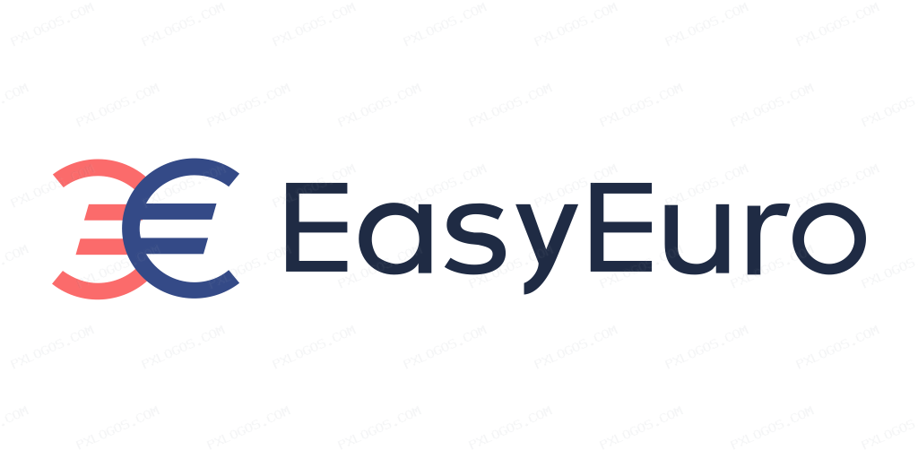 Easyeuroeu Wordmark Logo PNG with transparent background