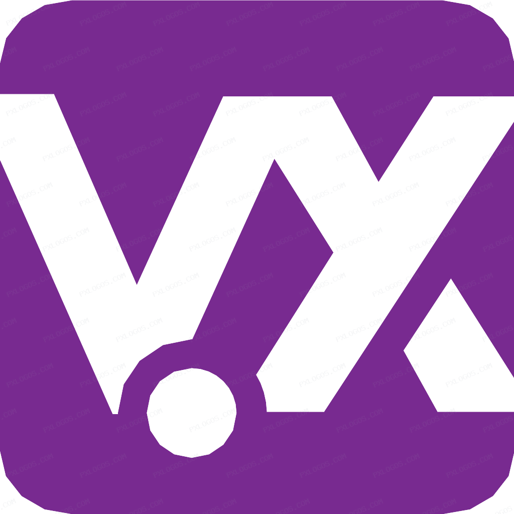 Eclipse Vert X Logo PNG with transparent background