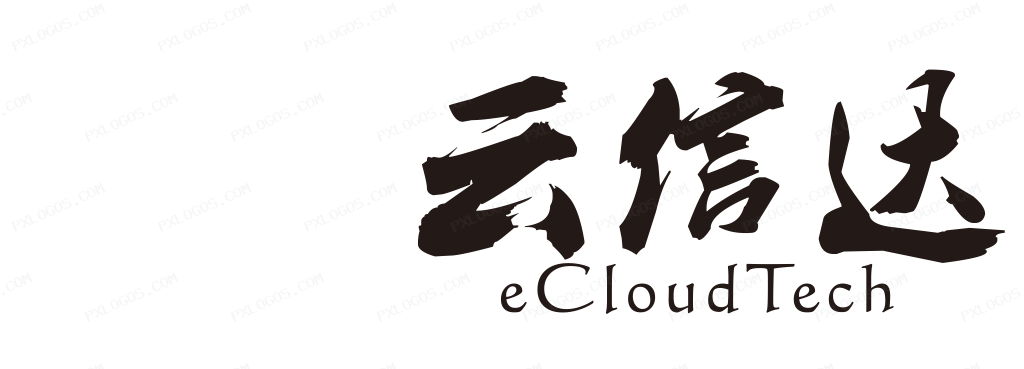 Ecloudtech Logo PNG with transparent background