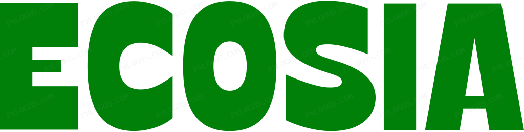 Ecosia Wordmark Logo PNG with transparent background