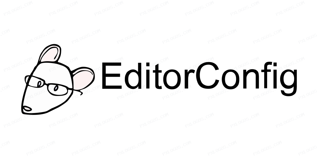 Editorconfig Wordmark Logo PNG with transparent background