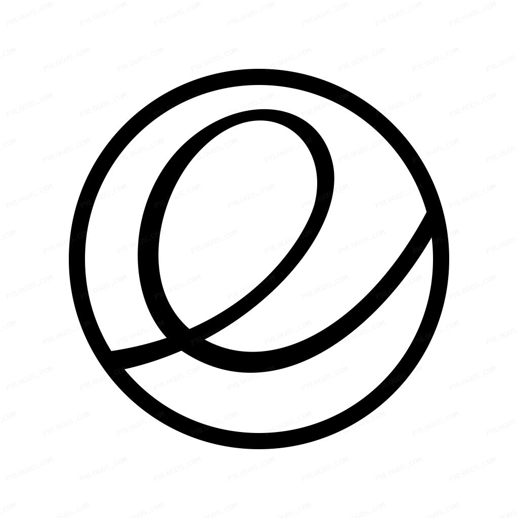 Elementaryos Logo PNG with transparent background