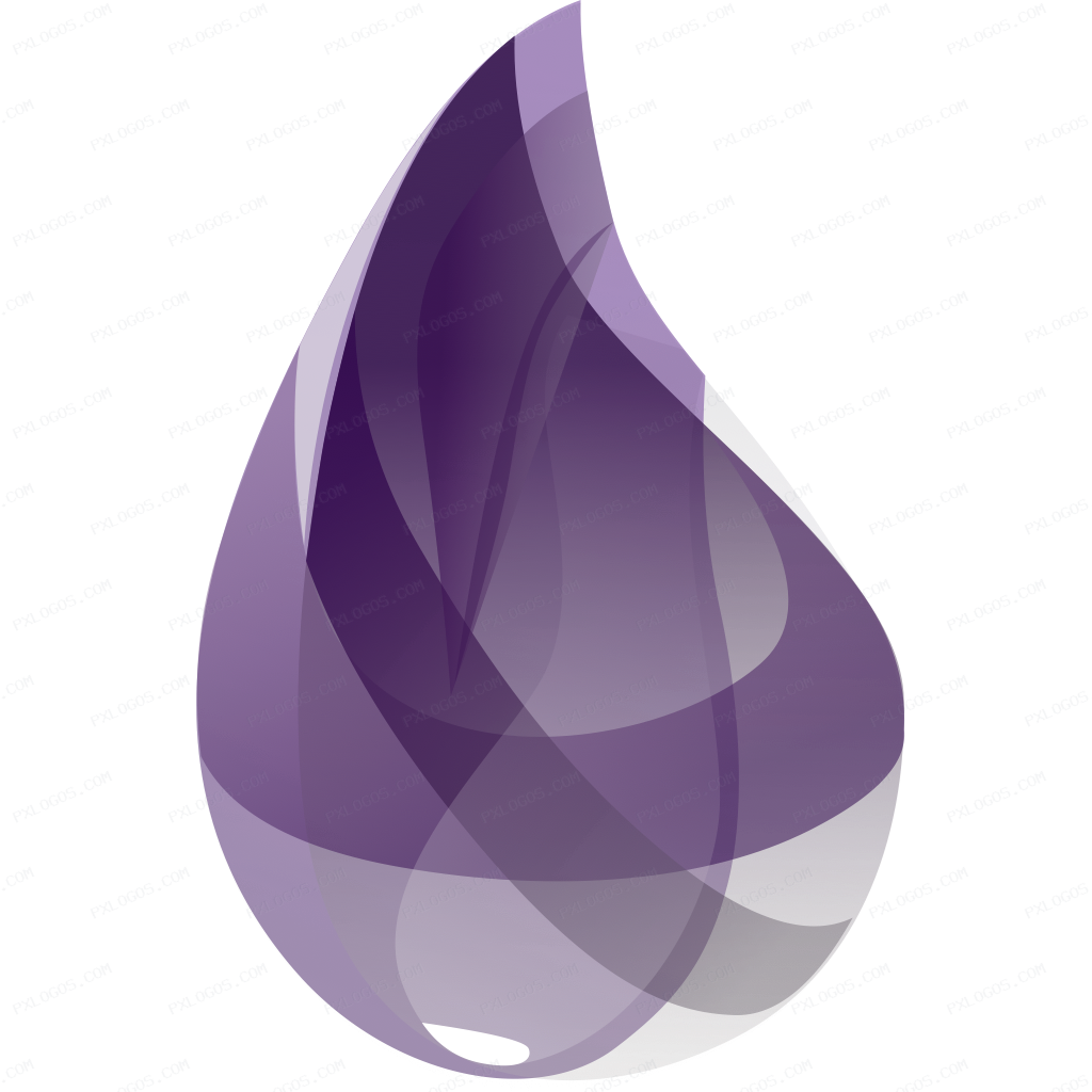 Elixir Lang Logo PNG with transparent background