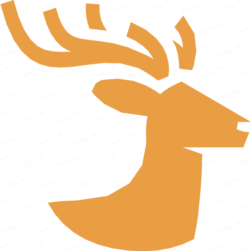 Elk Logo PNG with transparent background
