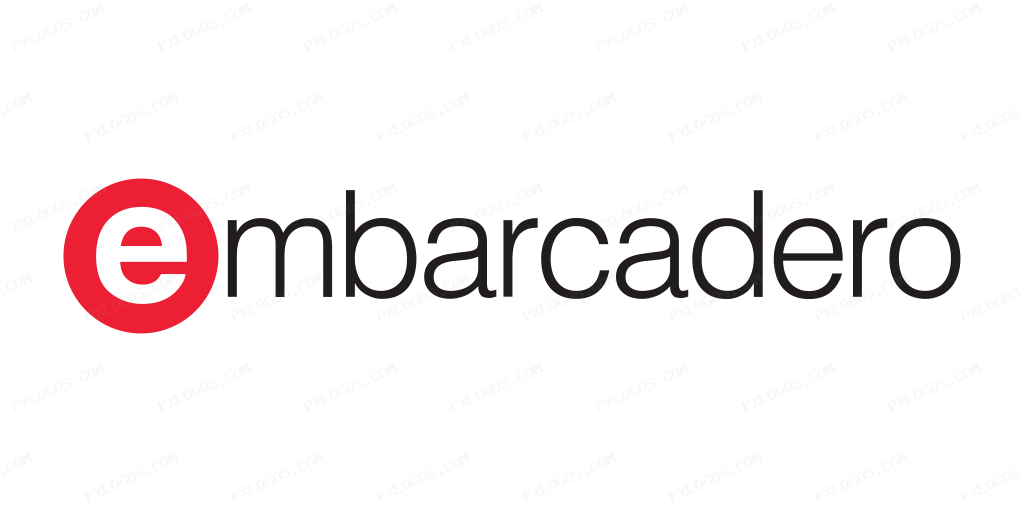 Embarcadero Wordmark Logo PNG with transparent background