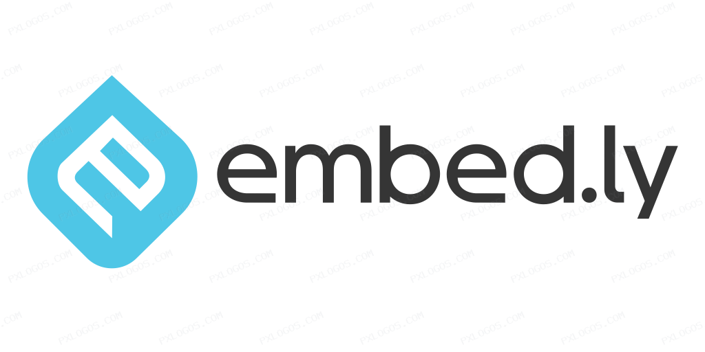 Embedly Wordmark Logo PNG with transparent background