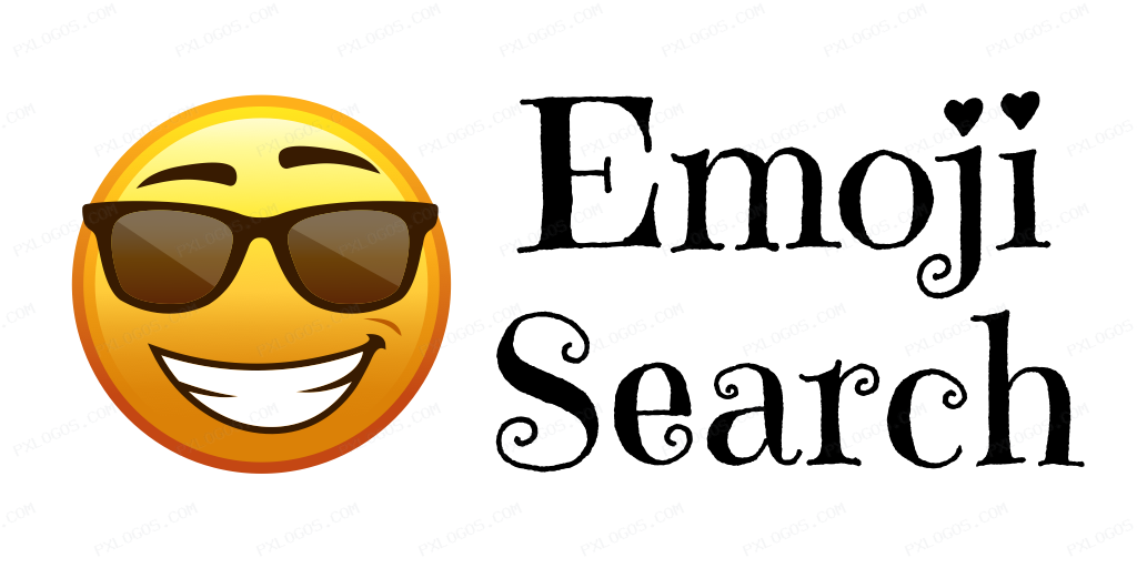 Emojisearch Wordmark Logo PNG with transparent background