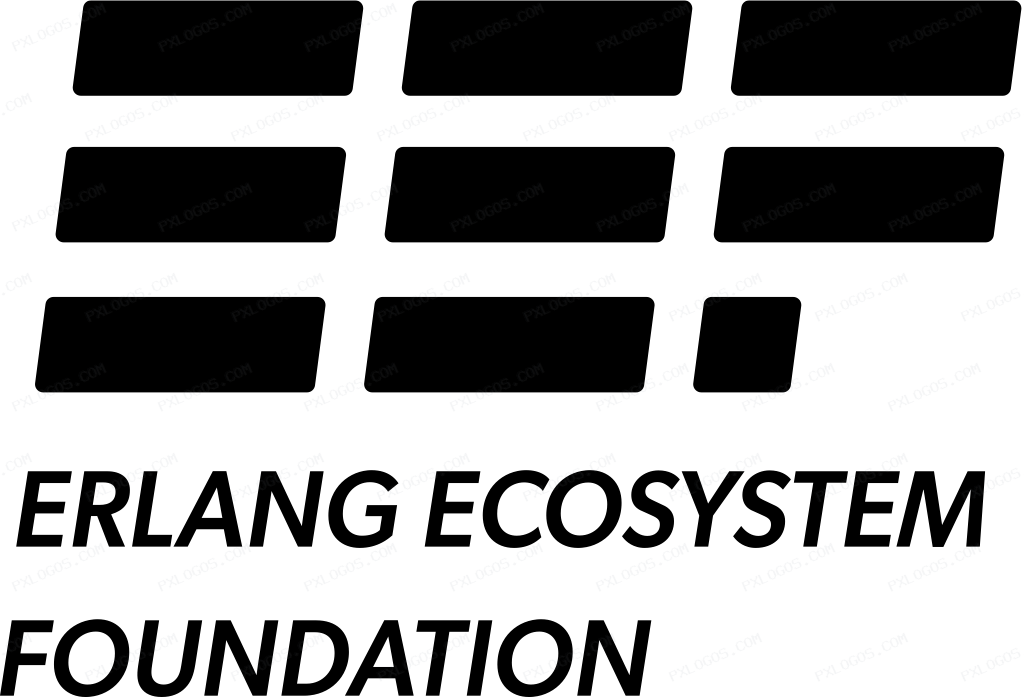 Erlang Ecosystem Foundation Logo PNG with transparent background
