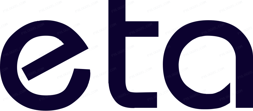 Eta Wordmark Logo PNG with transparent background