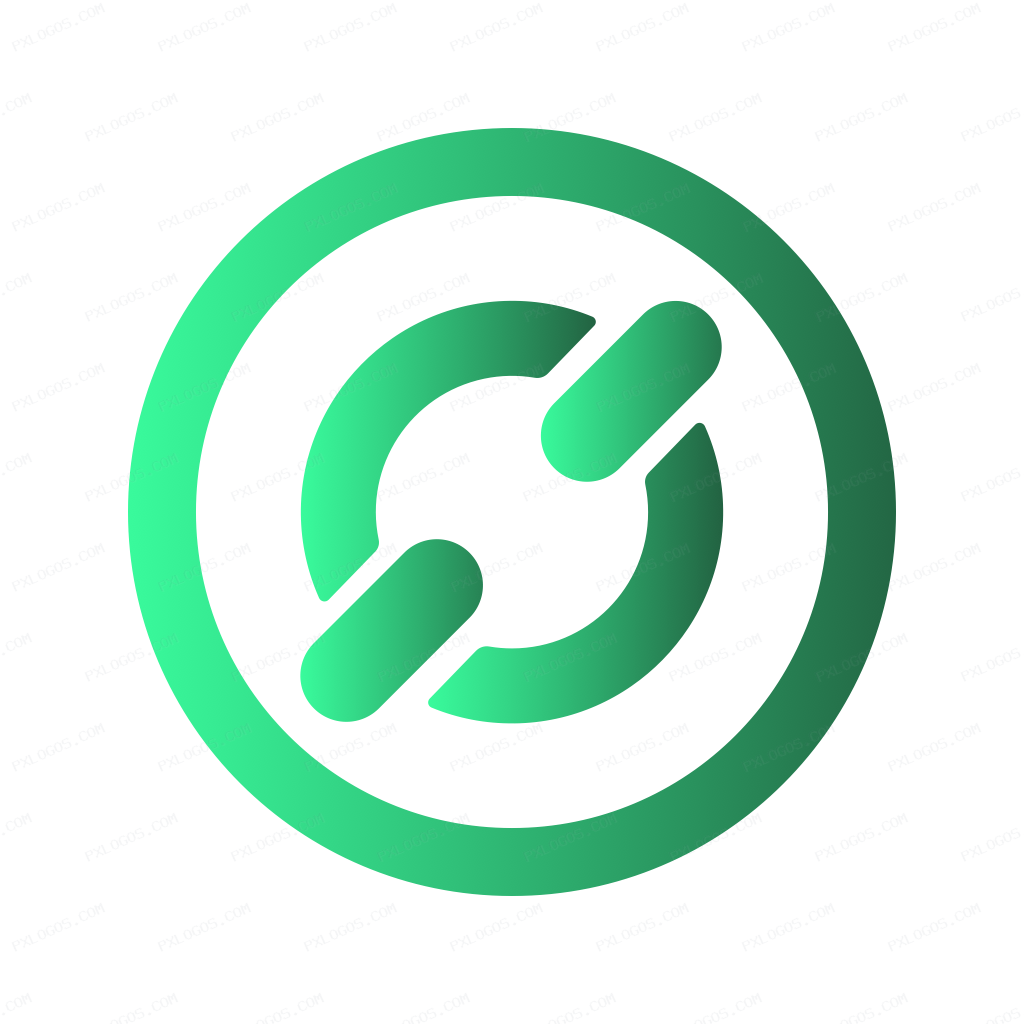 Etherlink Logo PNG with transparent background