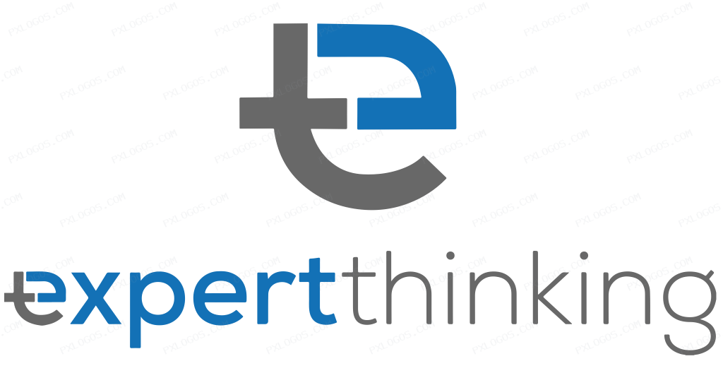Expert Thinking Logo PNG with transparent background