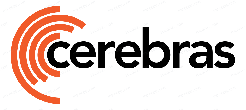 Cerebras Wordmark Logo PNG with transparent background