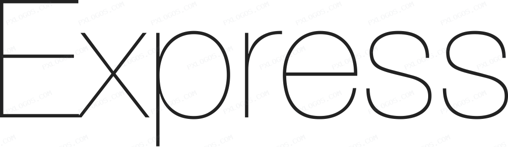 Express Logo PNG with transparent background