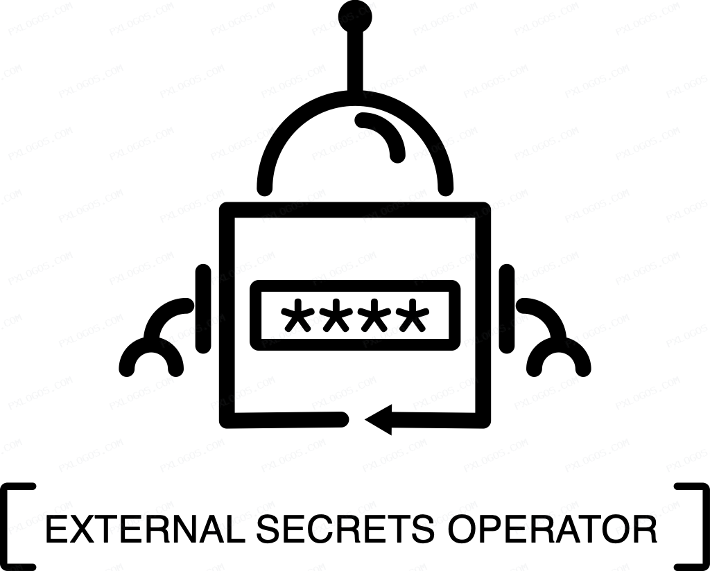 External Secrets Logo PNG with transparent background