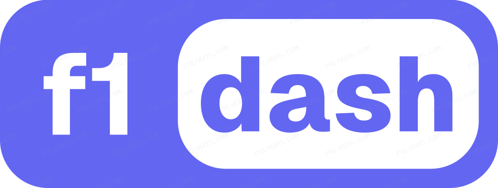 F1 Dash Logo PNG with transparent background