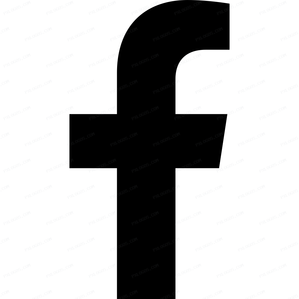 Facebook F Logo PNG with transparent background