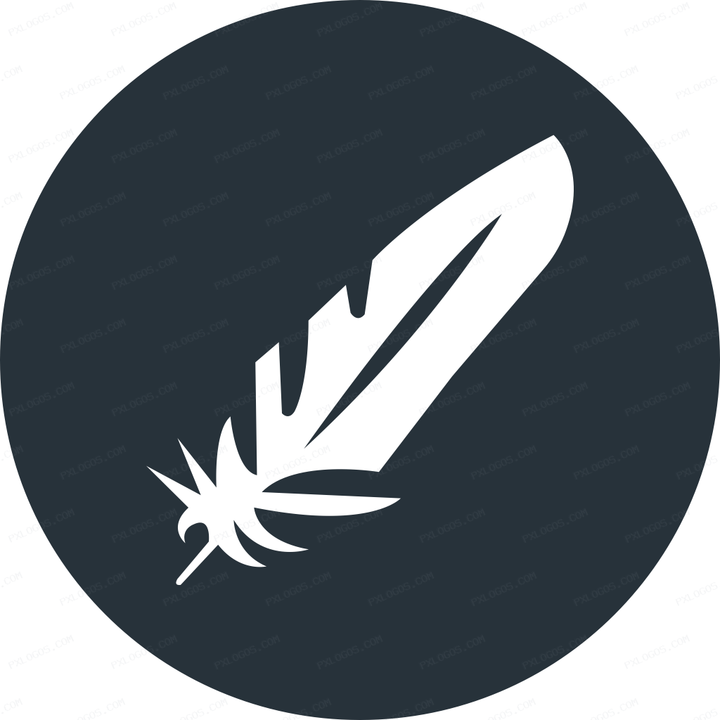 Feathercoin Logo PNG with transparent background