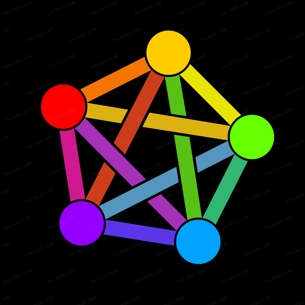 Fediverse Logo PNG with transparent background