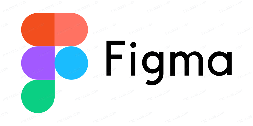 Figma Wordmark Logo PNG with transparent background