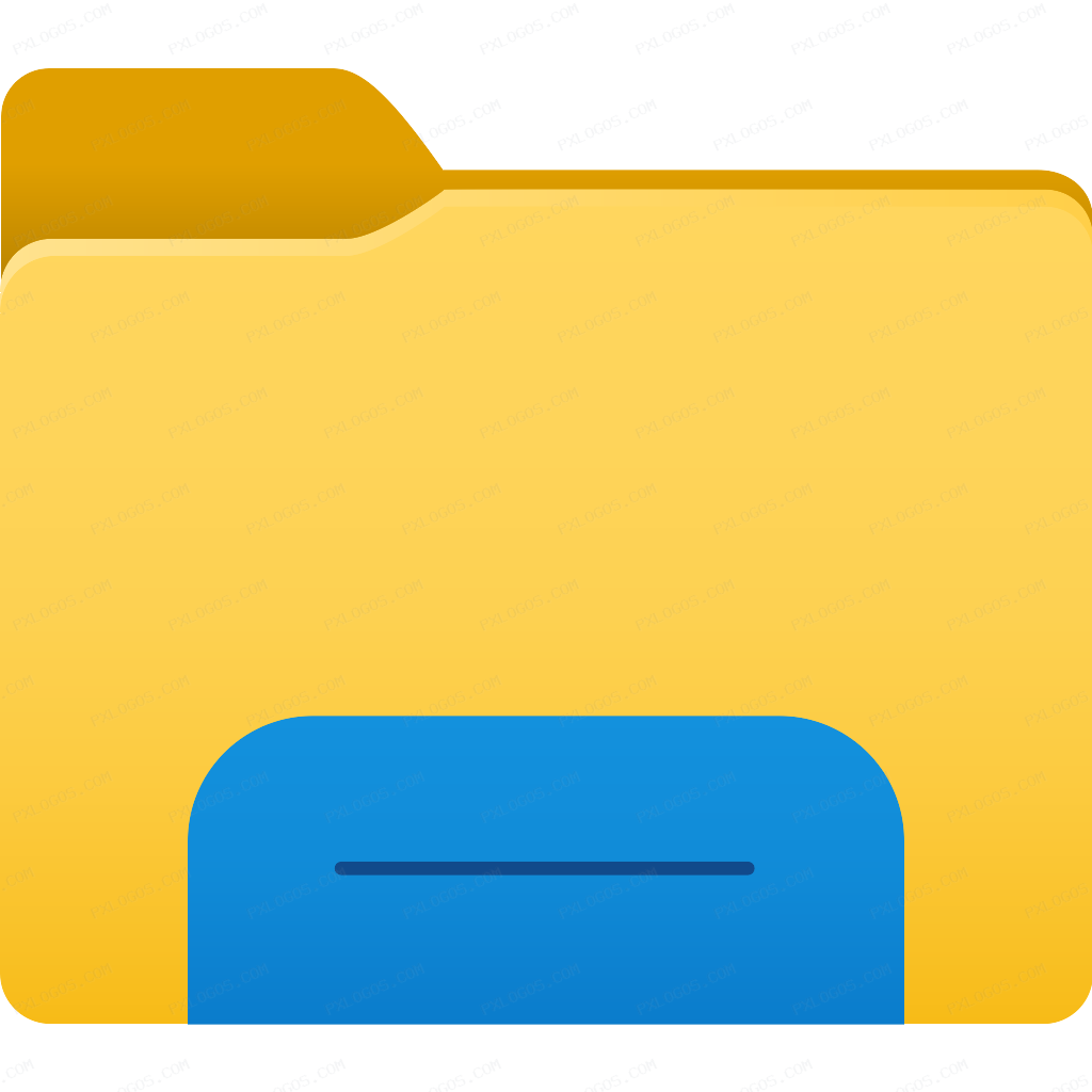File Explorer Logo PNG with transparent background