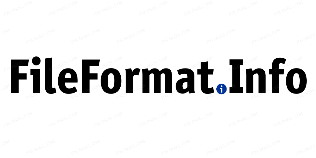 Fileformatinfo Wordmark Logo PNG with transparent background