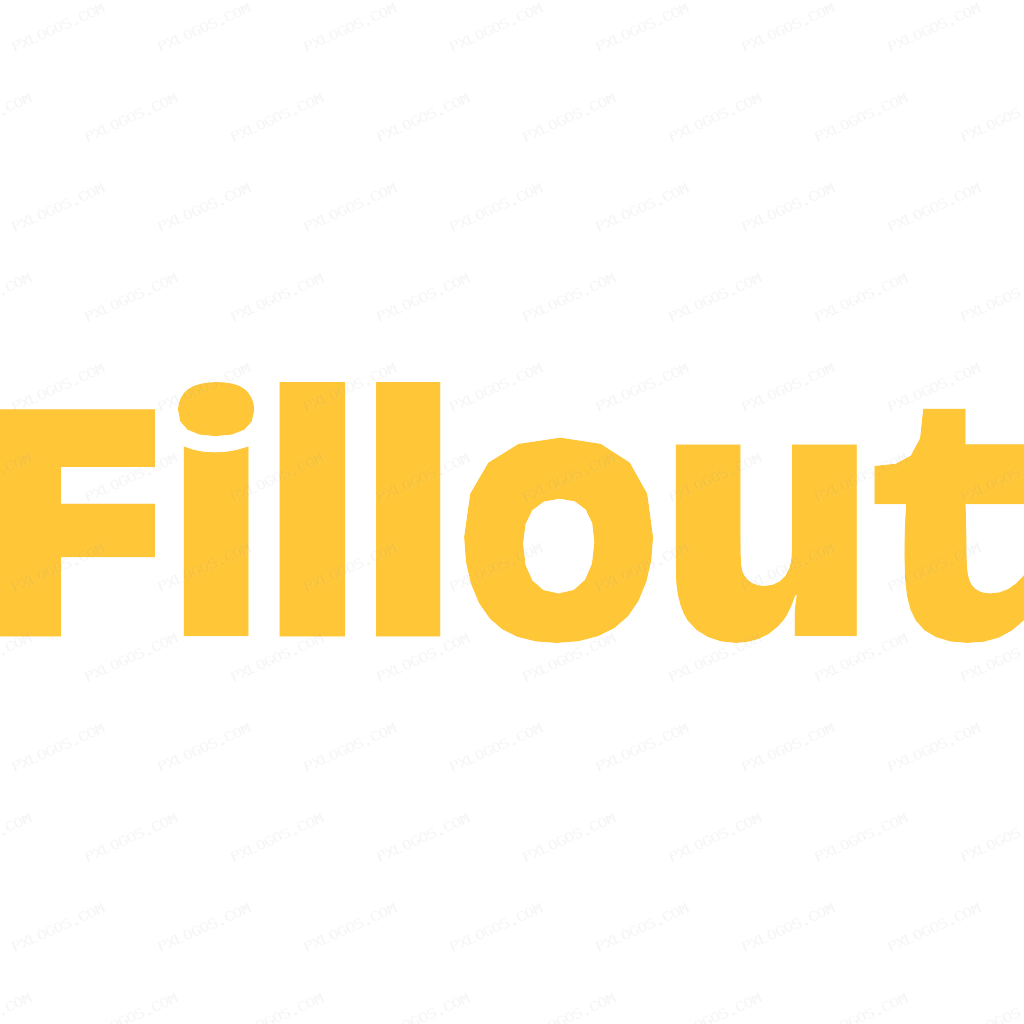 Fillout Logo PNG with transparent background