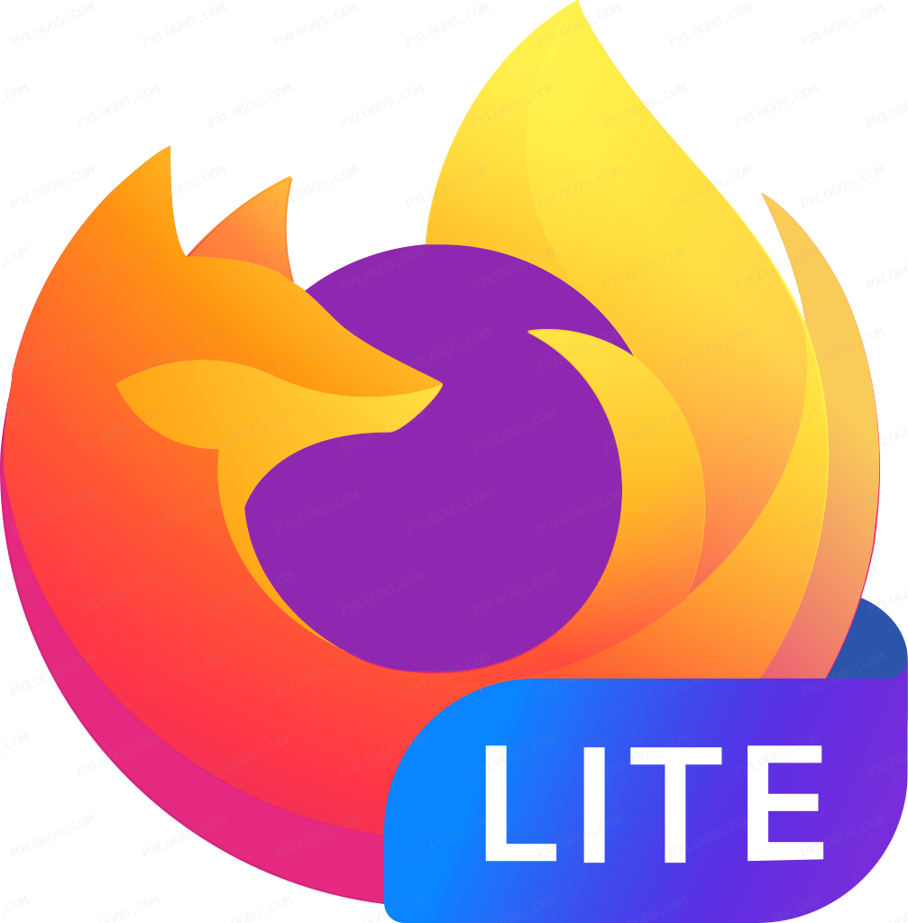 Firefox Lite Logo PNG with transparent background
