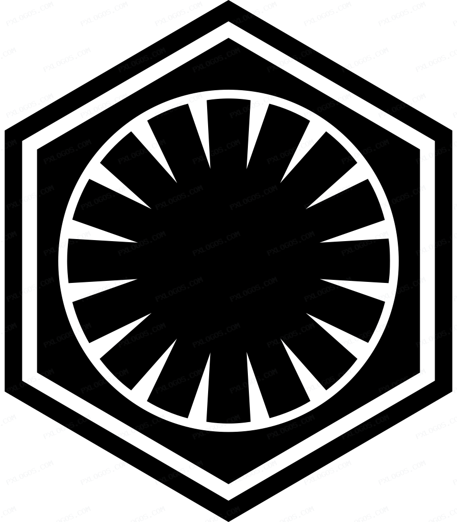 First Order Logo PNG with transparent background