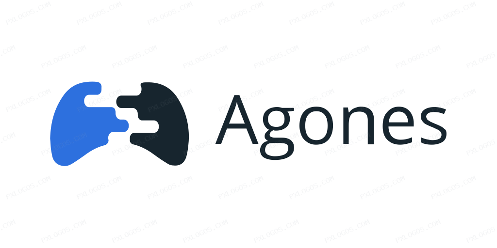 Agonesdev Wordmark Logo PNG with transparent background