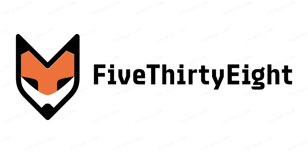 Fivethirtyeight Wordmark Logo PNG with transparent background