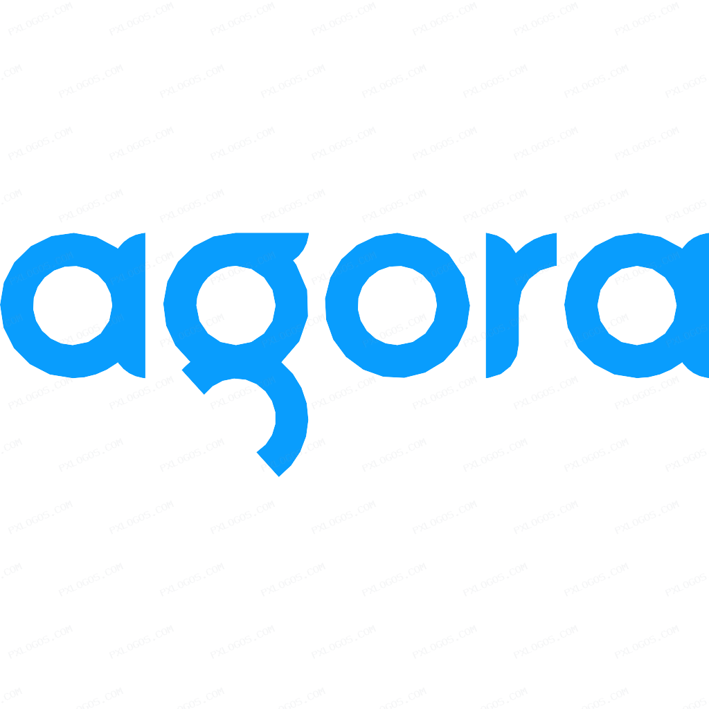 Agora Logo PNG with transparent background