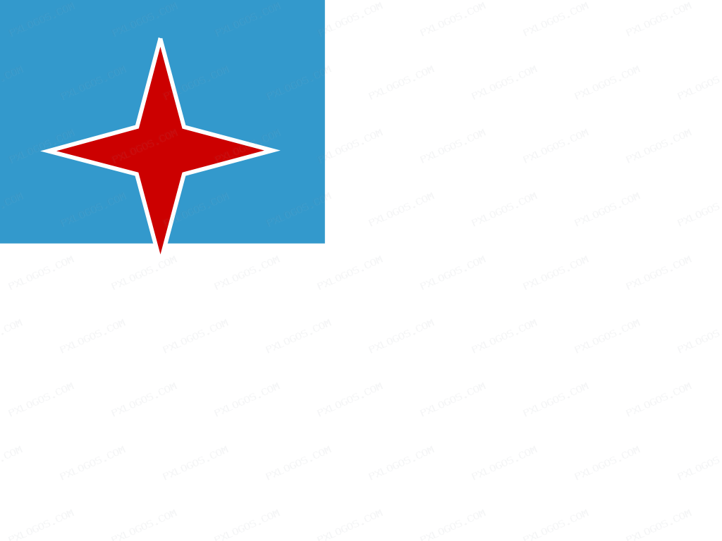 Flag Aruba Logo PNG with transparent background