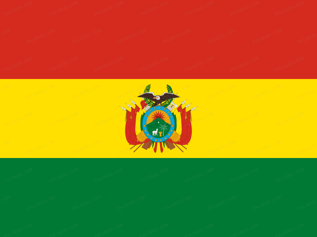 Flag Bolivia Logo PNG with transparent background