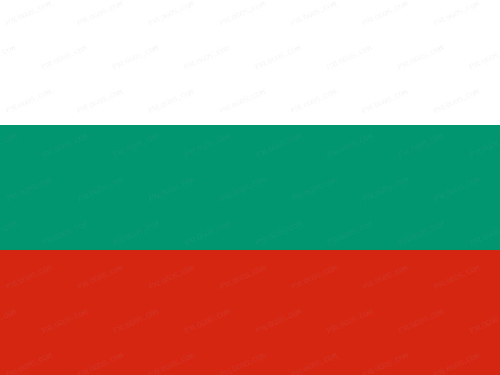 Flag Bulgaria Logo PNG with transparent background