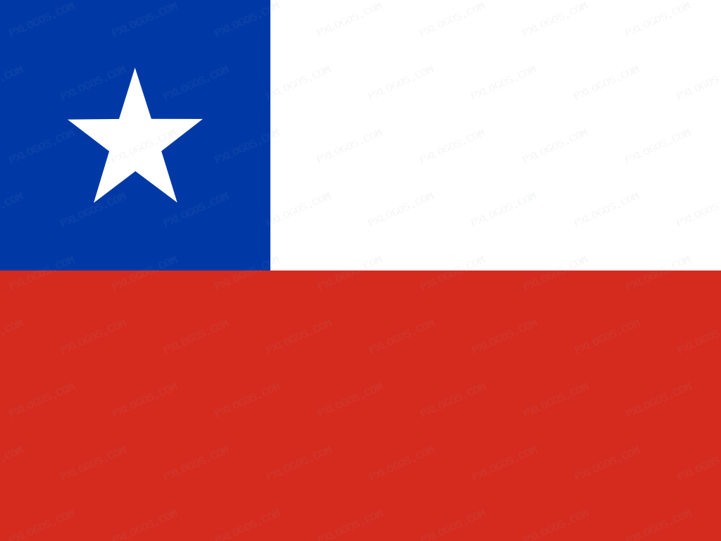 Flag Chile Logo PNG with transparent background