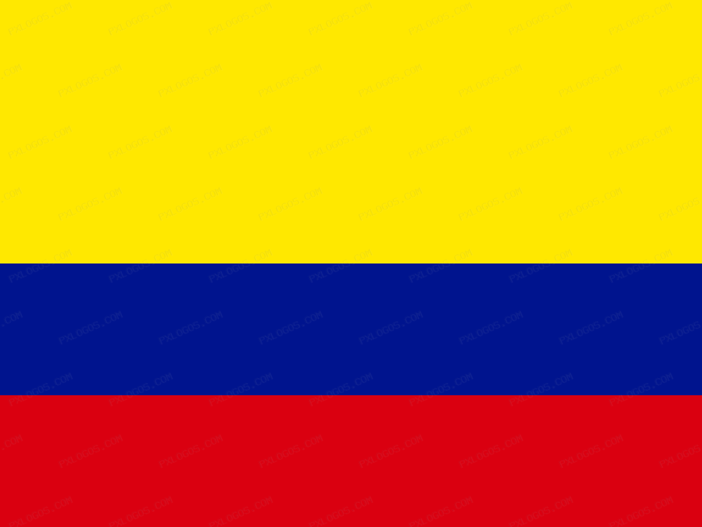 Flag Colombia Logo PNG with transparent background