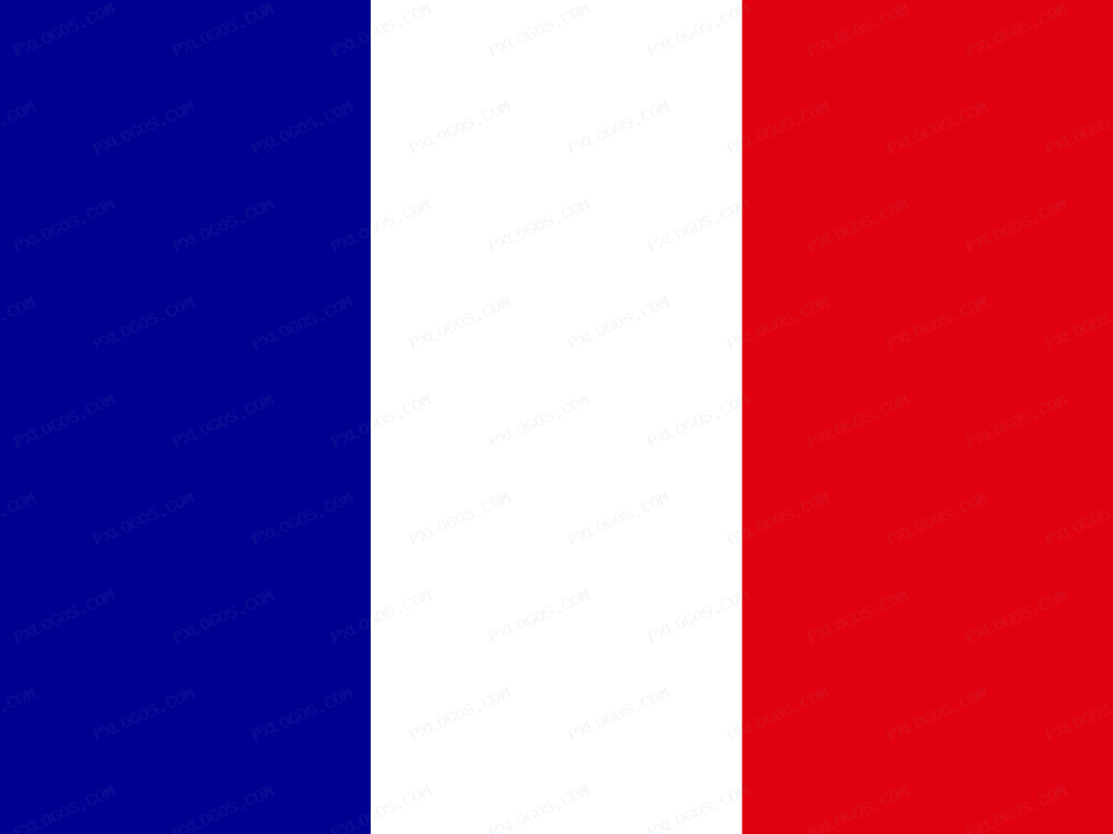 Flag France Logo PNG with transparent background